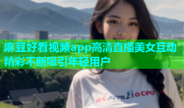 麻豆好看视频app高清直播美女互动精彩不断吸引年轻用户